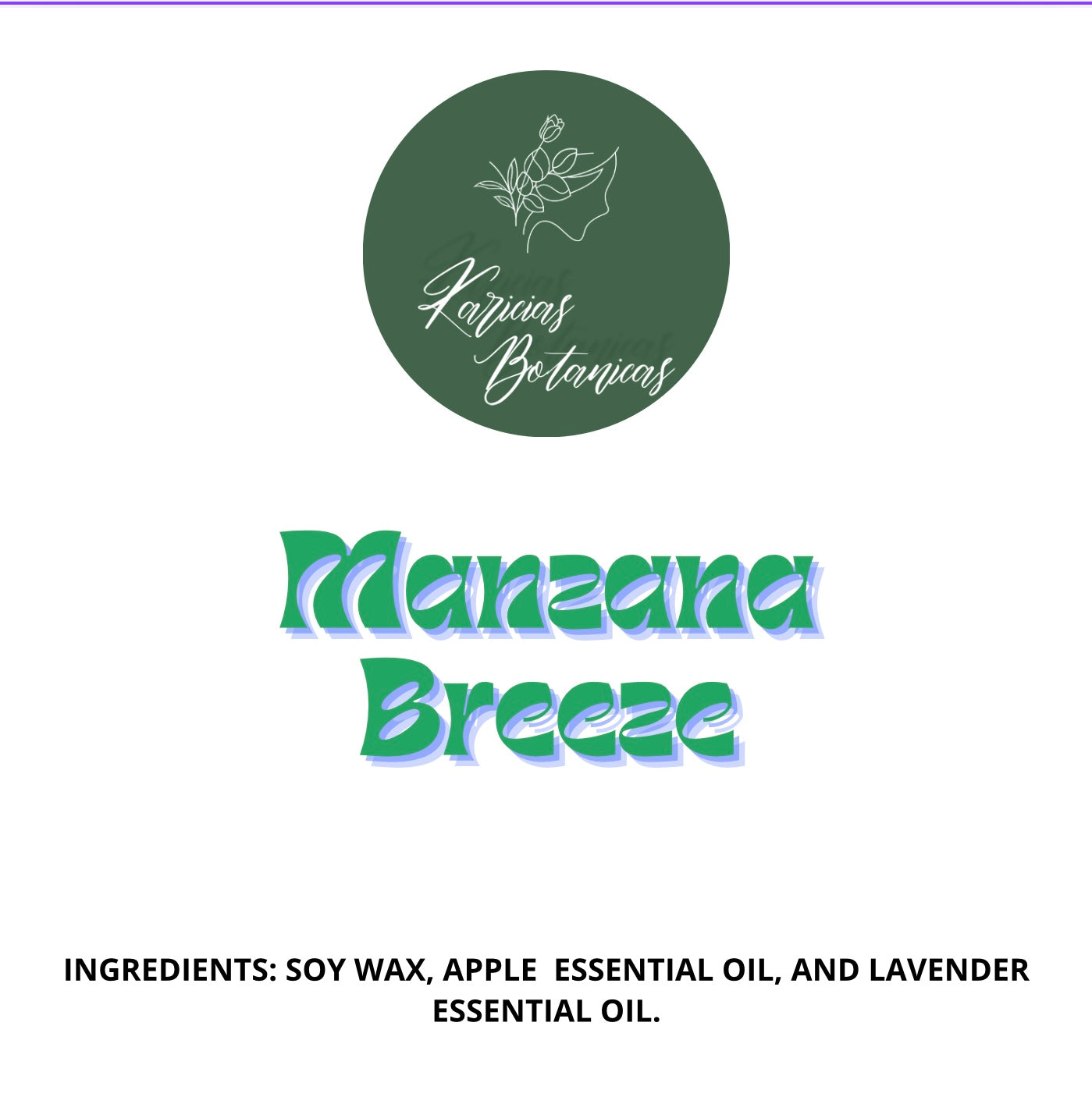 Manzana Breeze Candle