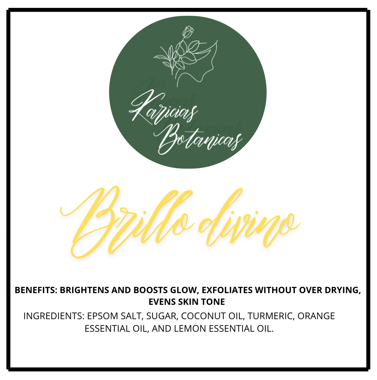 Brillo Divino Scrub