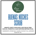 Buenas Noches Scrub